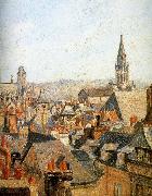 Camille Pissarro, Old under the sun roof